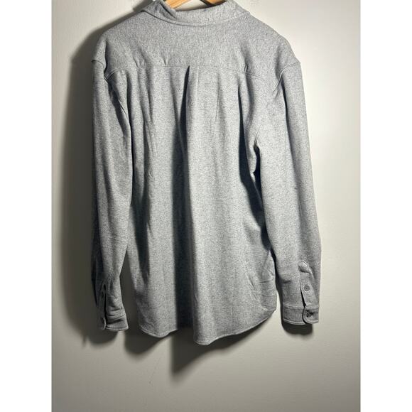 Kenneth Cole Button Up Super Soft Knit Shirt Size L NWT - Picture 7 of 11